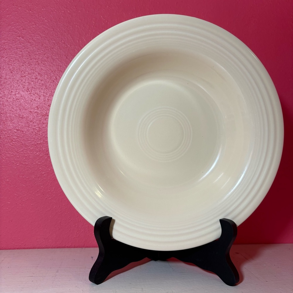 Vintage Fiestaware * Homer Laughlin Cream Soup Bowl Dining EUC Retro Collectible - Picture 3 of 8
